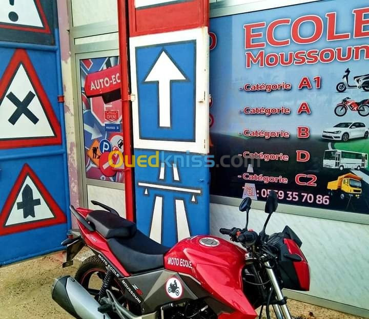 Permis de conduire Moto Lourd Bus 