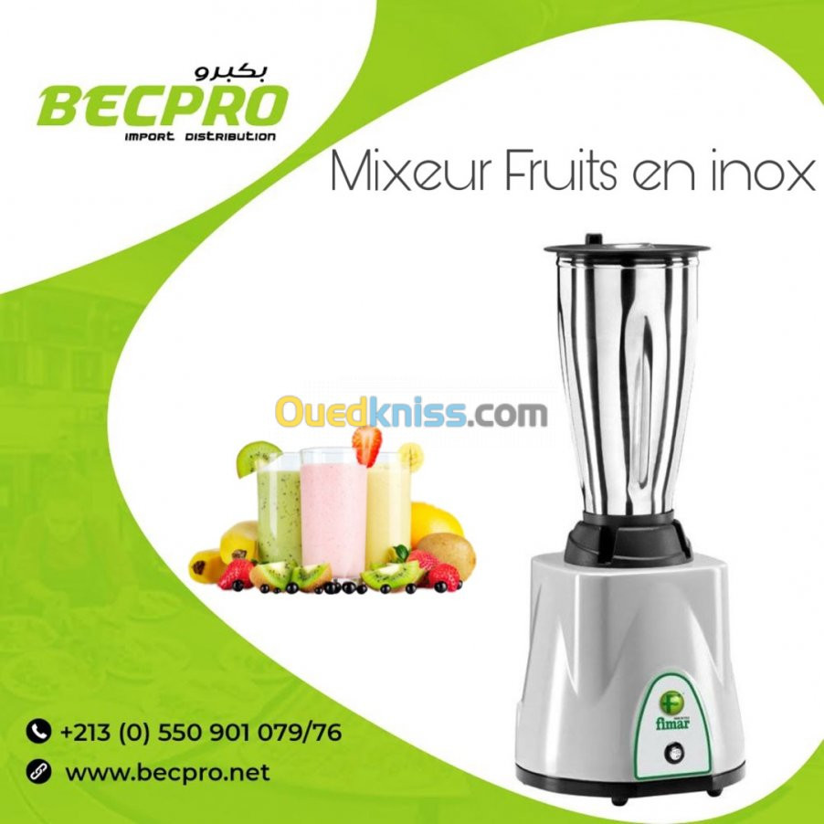 Mixeur Fruits en inox (Fimar-Italie ) 