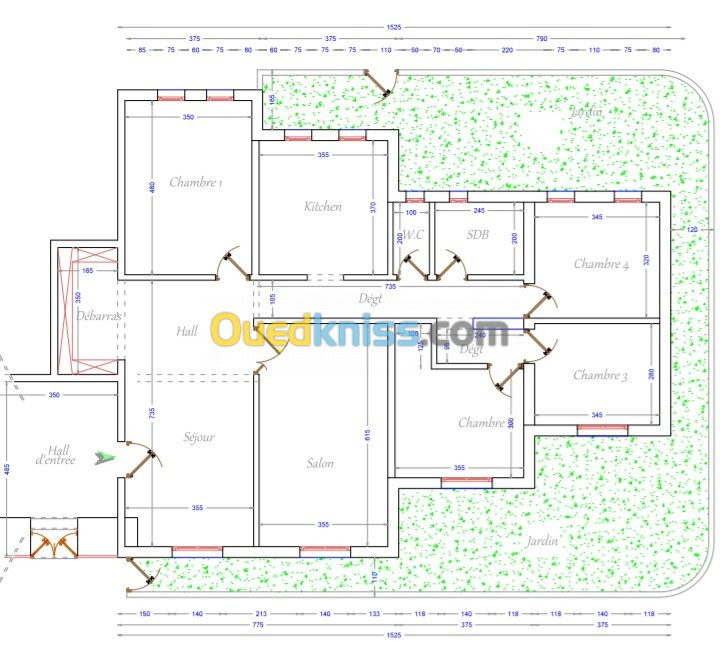 Vente Appartement F5 Alger Gue de constantine