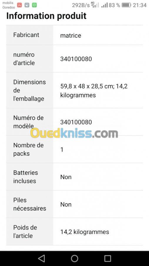 Surpresseur de marque Matrix Germany 