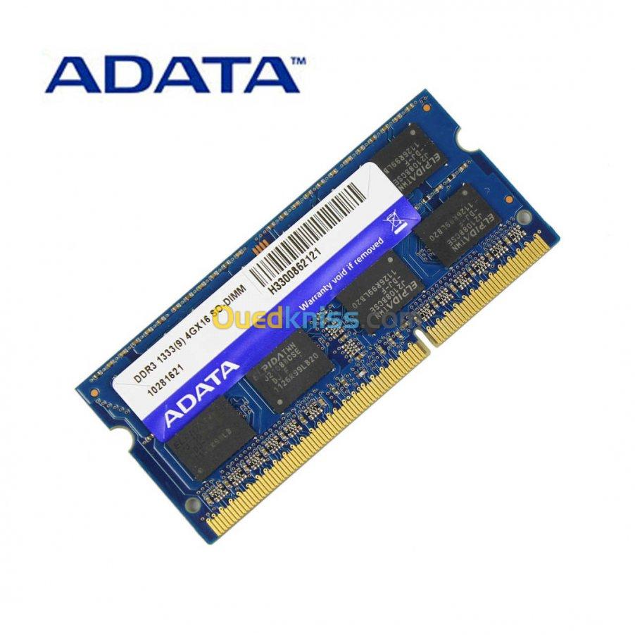 DDR 3 8GO LAPTOP ADATA