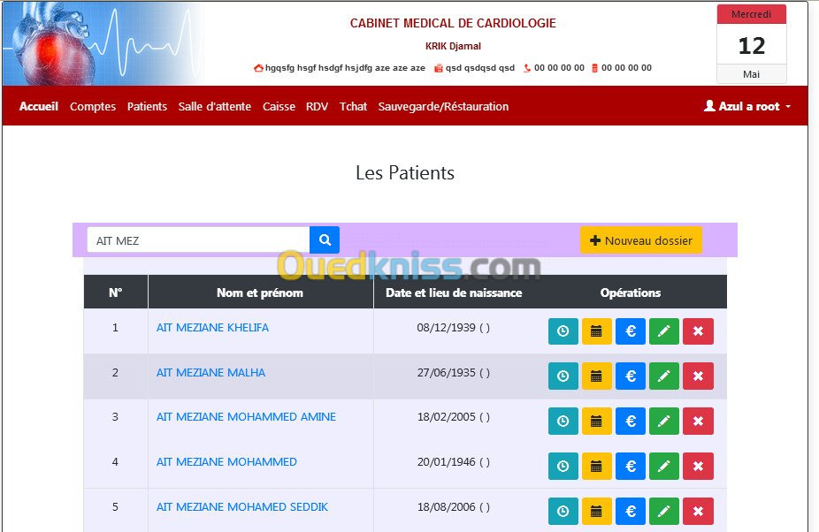 Logiciel cabinet médical Cardiologie