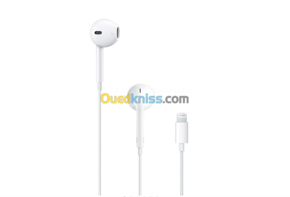 Écouteurs Apple EarPods avec connecteur Lightning MMTN2ZM/A Blanc