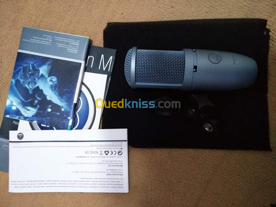 Microphone AKG P120 avec cable XLR-XLR