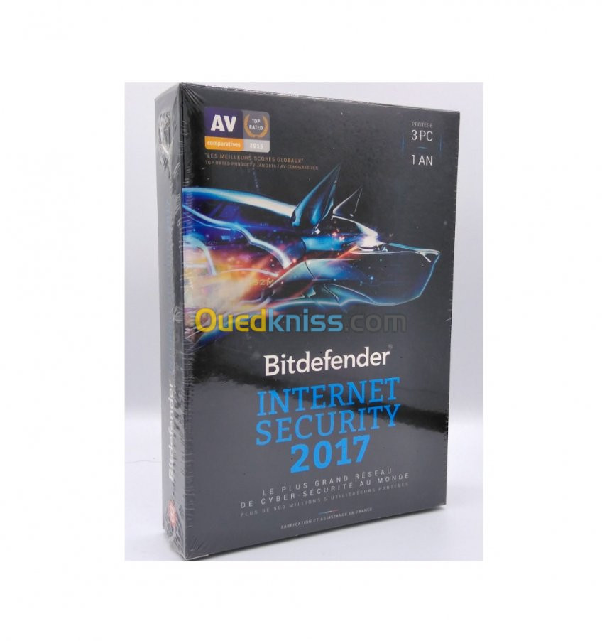 Bitdefender INTERNET SECURITY 2017 3PC