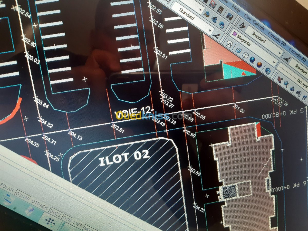 Travaux topographique/ Géomètre  اعمال طوبغرافية