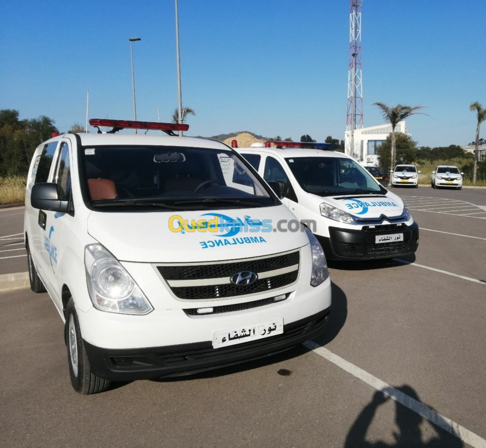 Ambulance privé transport sanitaire خدمات سيارات الاسعاف الخاصة