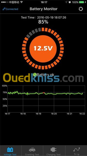 Moniteur de batterie de voiture, BM2 Bluetooth 12V, analyseur de batterie,  Test de batterie, outil de