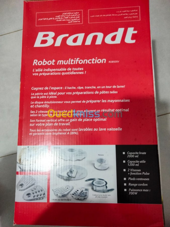 Robot multifonction 5 en 1 - BRANDT 