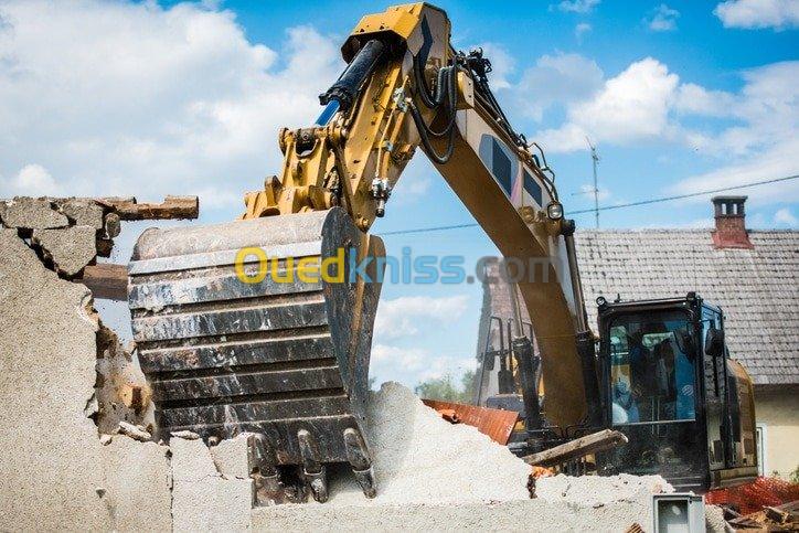 Démolition et terrassement