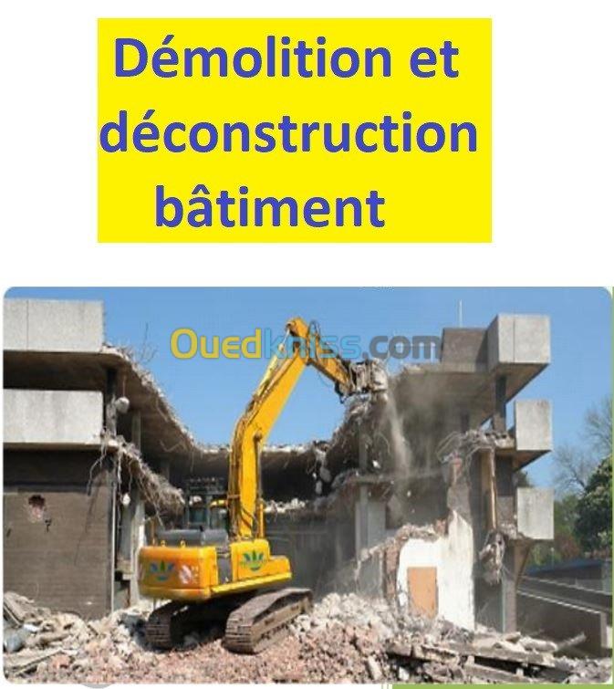 Démolition et terrassement