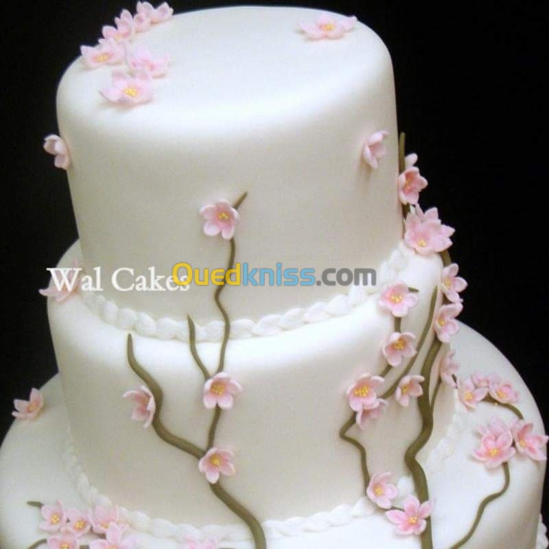 piece montée cake design mariage 