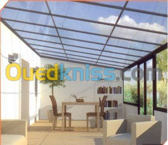 VERRIERE ALUMINIUM EN DOUBLE VITRAGE 