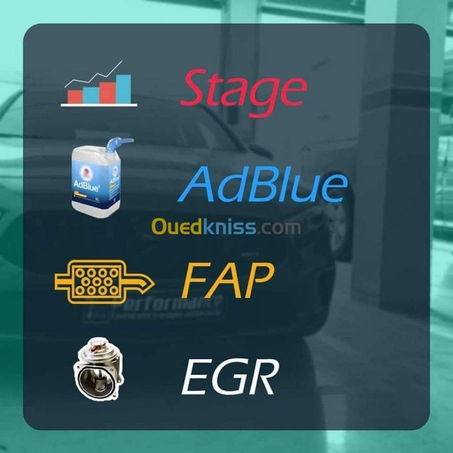 Suppression FAP et EGR et Ad BLUE