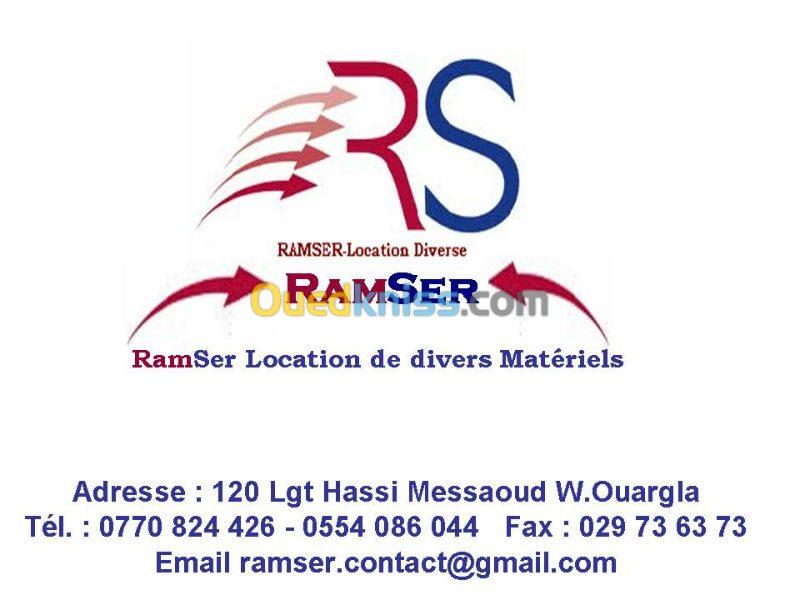 Location de divers Materiel & service