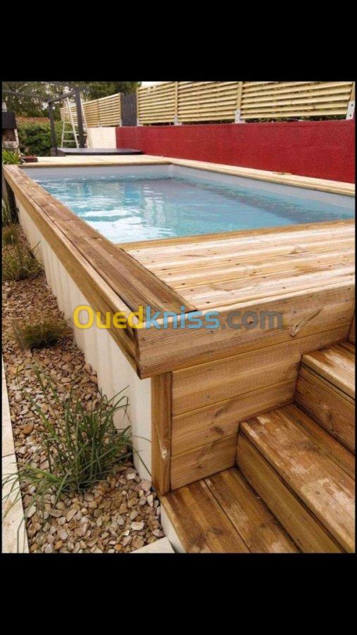 Fabrication de piscines conteneurs 