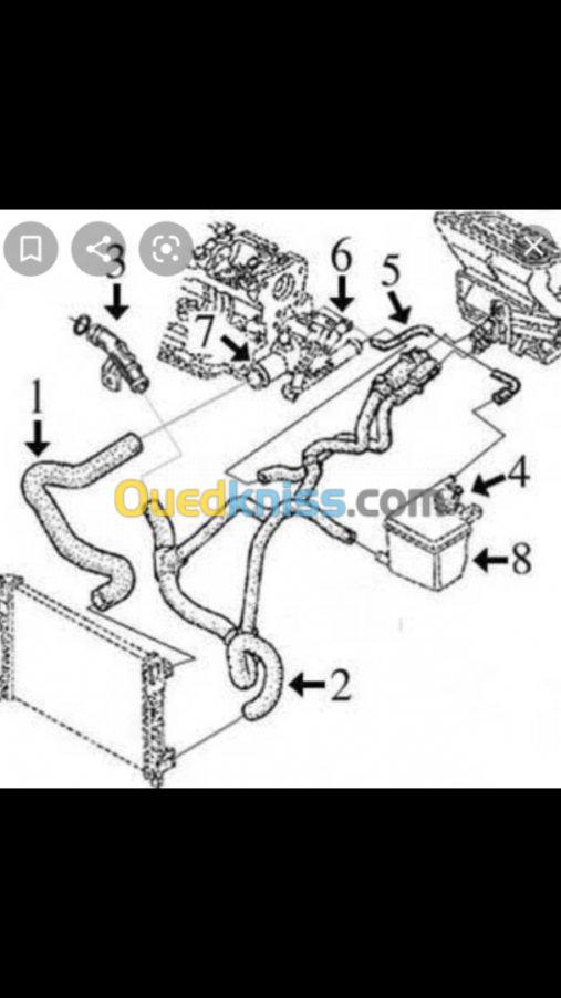 DURITE RADIATEUR INF__LAGUNA 1.9DTI