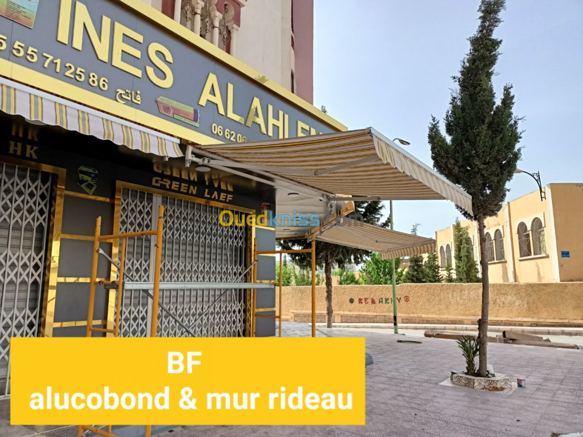 Alucobond & mur rideau