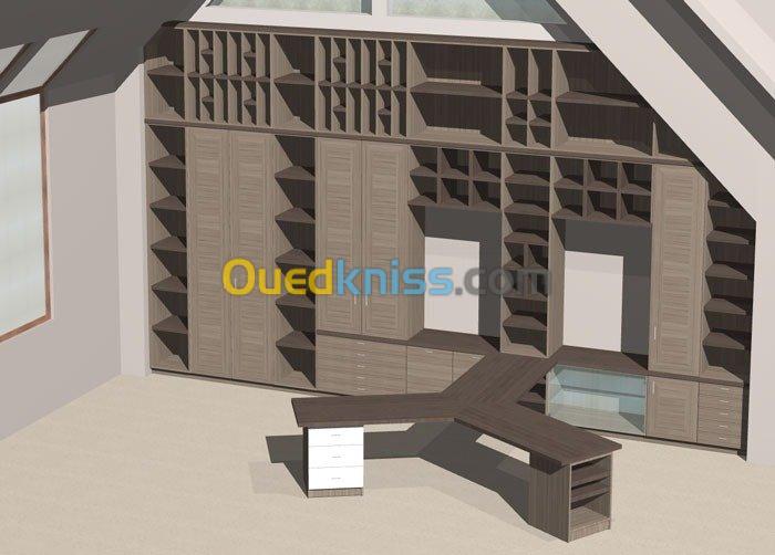 FORMATION FABRICATION MEUBLE  SUR CNC