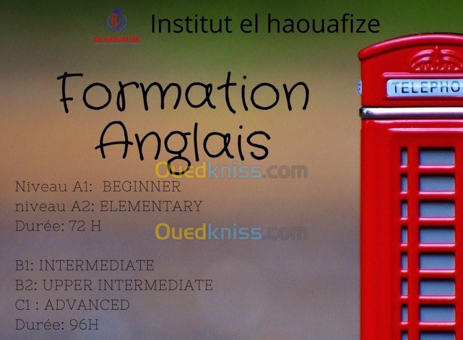 Formation d'anglais 