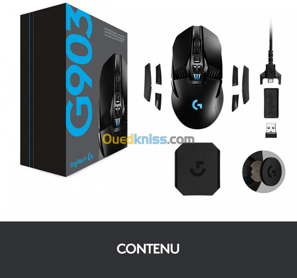 SOURIS LOGITECH G903 LIGHTSPEED HERO ORIGINAL