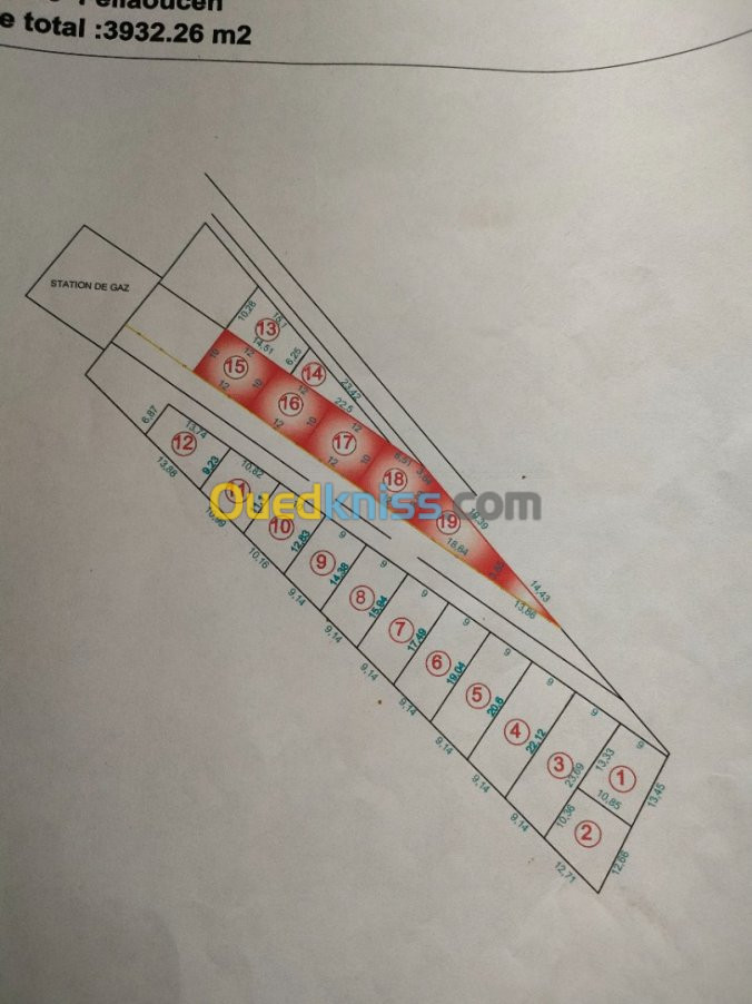 Vente Terrain Tlemcen Fellaoucene