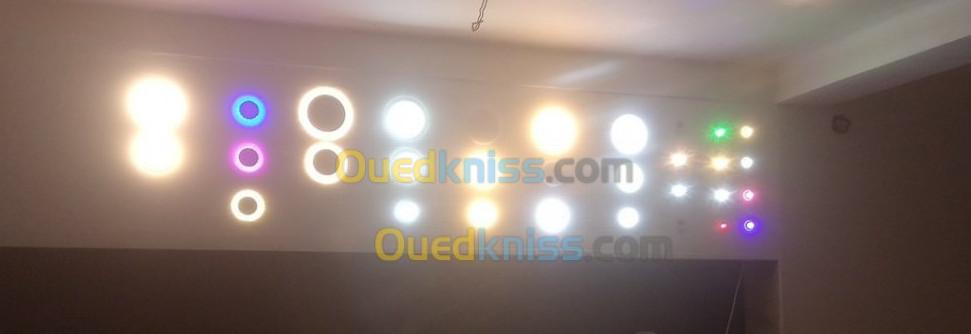 Spot et LED بلاكو بلاتر knauf