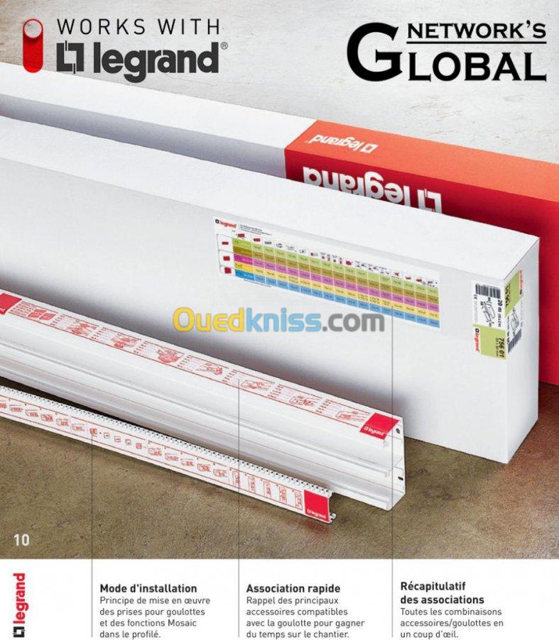 Produits Mosaique Legrand LCS 3