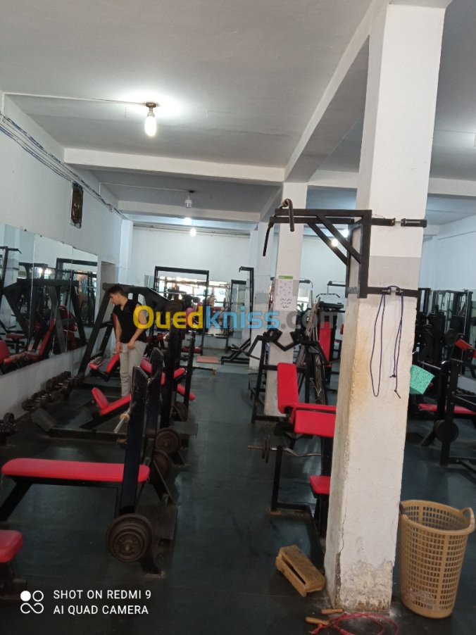 Salle de musculation a vendre