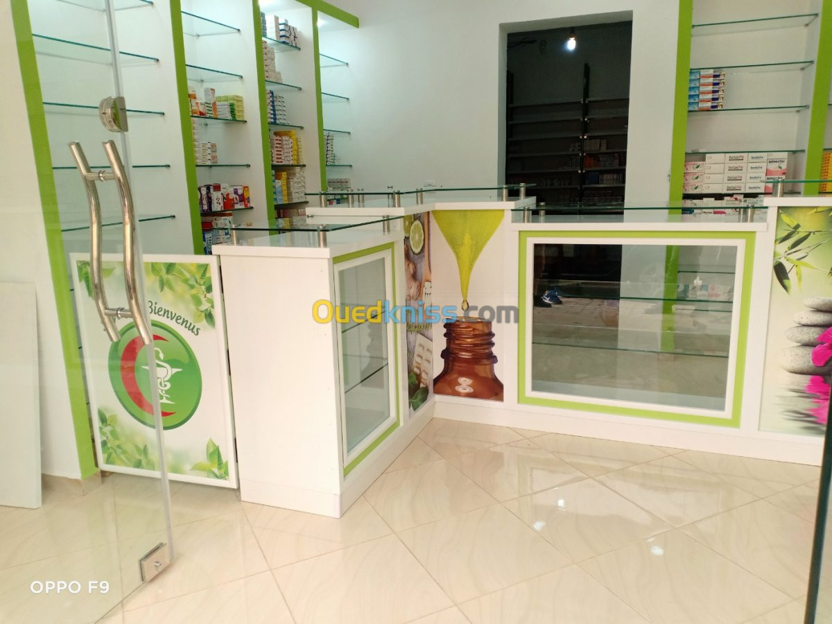 Agencement des pharmacies et .boutique