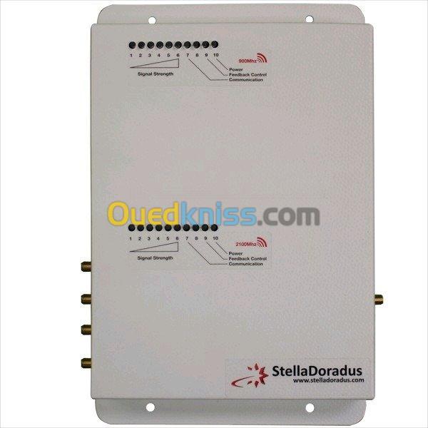 Amplificateur GSM repeteur Stella Doradus Stella Office 2 Band 2G-3G 900-2100 4000m2 Ireland