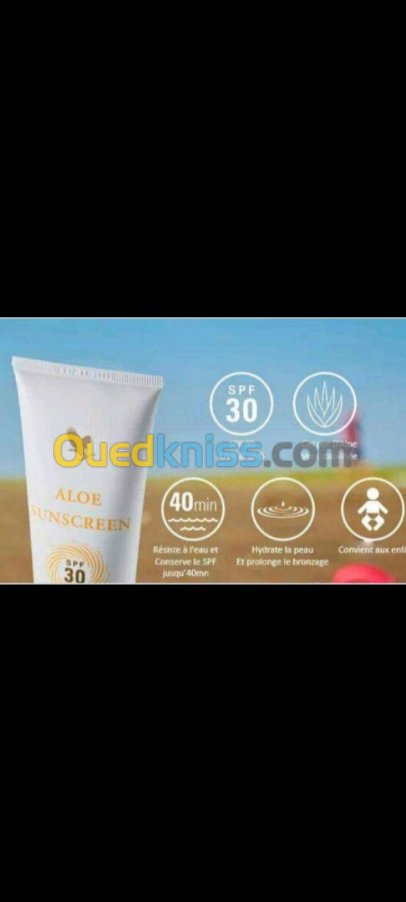 Ecran solaire aloe sunscreen