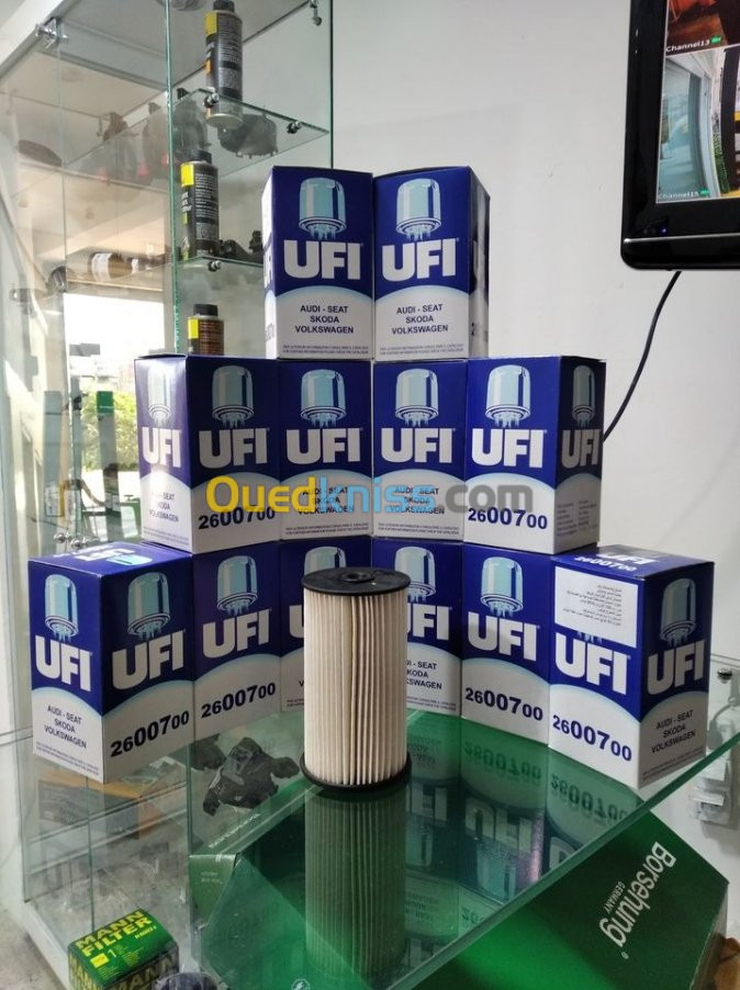 UFI Filtre Gasoil Essence Air Huile 