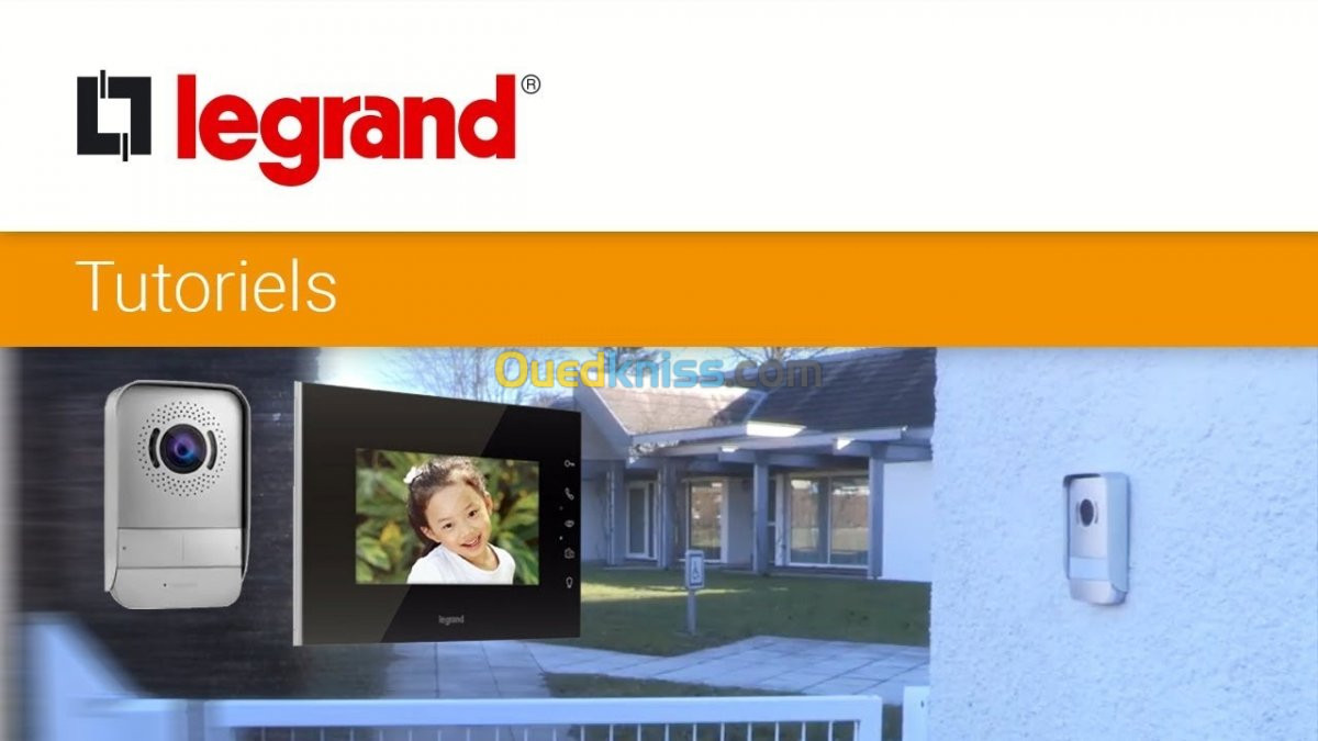 INSTALLATION VIDEOPHONE LEGRAND SFERA 