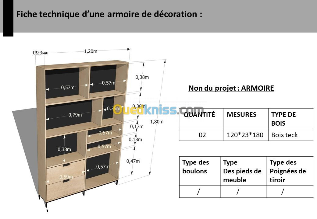 Conception et aménagement intérieur.