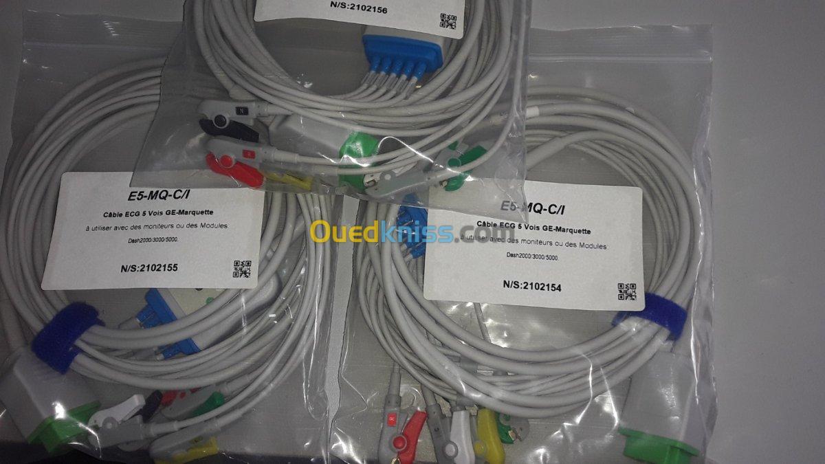 Cable ECG tout les marque 