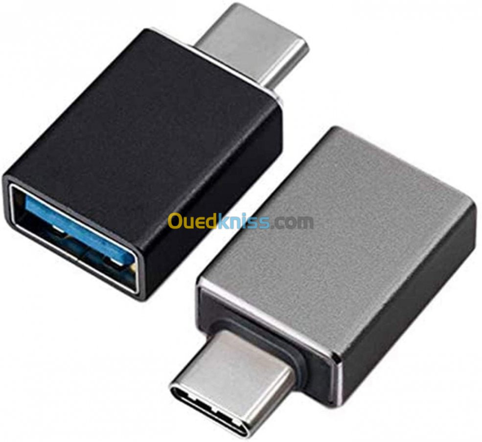 Adaptateur Otg Usb USB Mâle Vers Type-C Femelle - Prix en Algérie