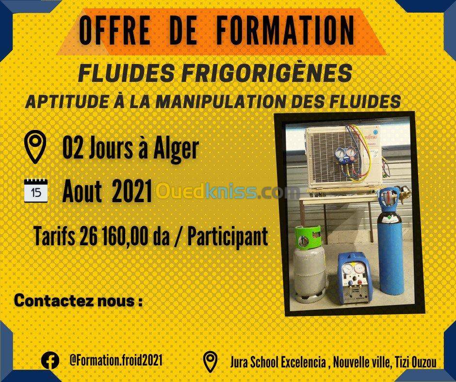 Manipulation des Fluides Frigorigènes 