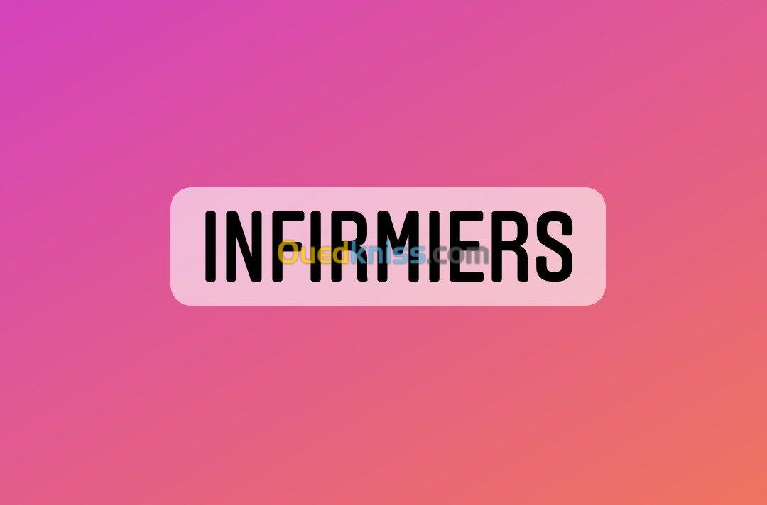 Infirmiers a domicile (ممرض متنقل)