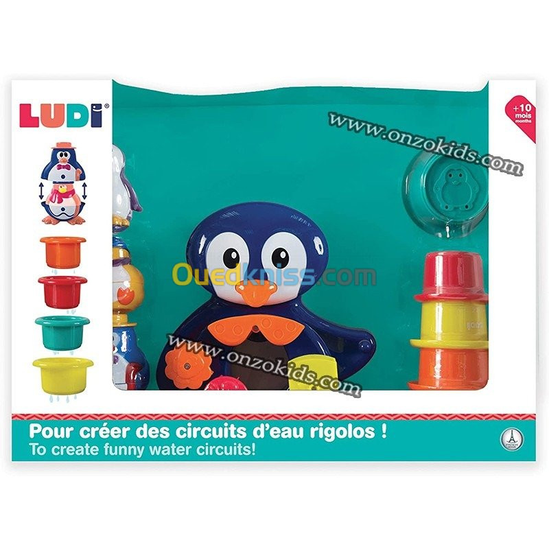 Coffret de Jeux d’eau pour Le Bain