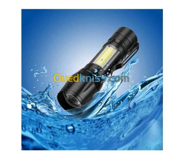 Lampe Torche Portable Rechargable 3en1