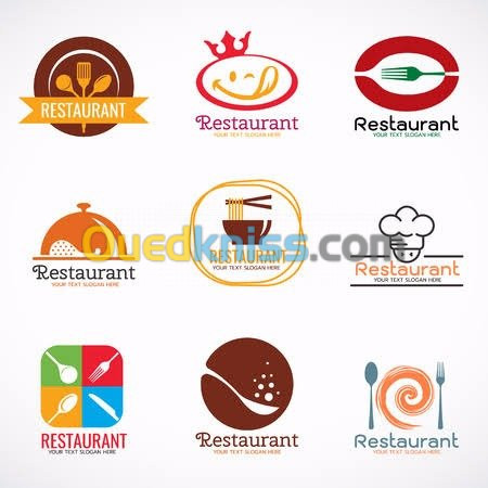 Logo design pour les restaurants 