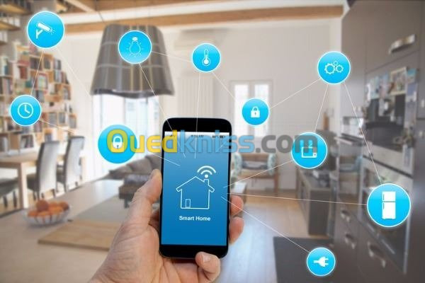 installation domotique , smart  home