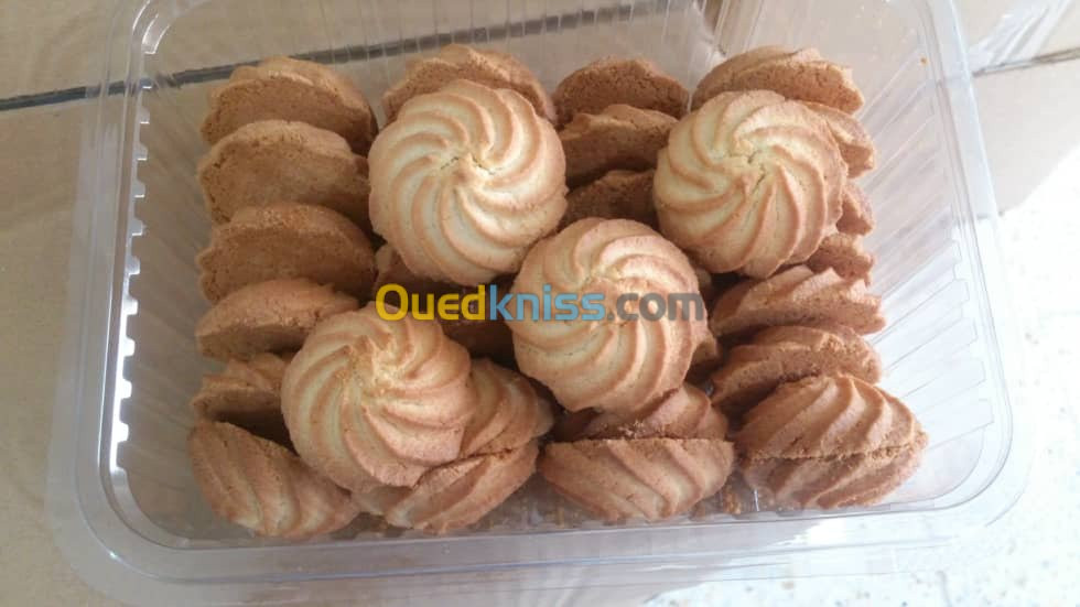 Production de biscuits secs