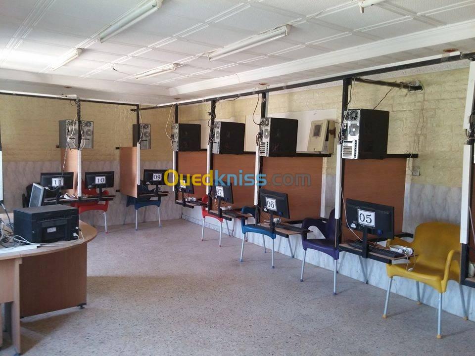 installation complète des cyber cafe