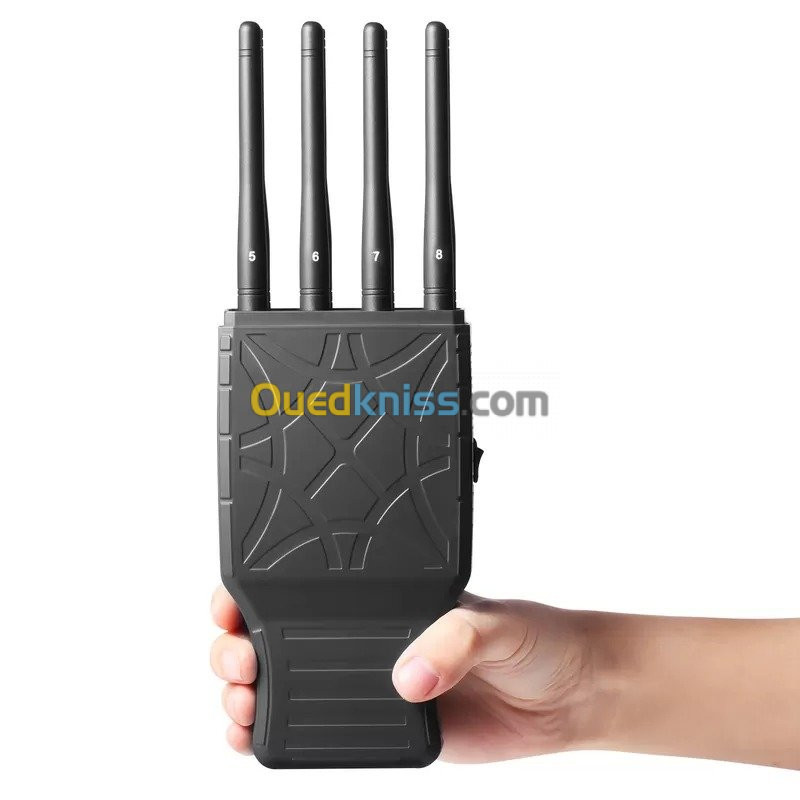 Brouilleur de Signal Portable Sélectionnable 2G/3G/4G/GPS/WIFI