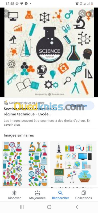  Cours de sciences CEM 