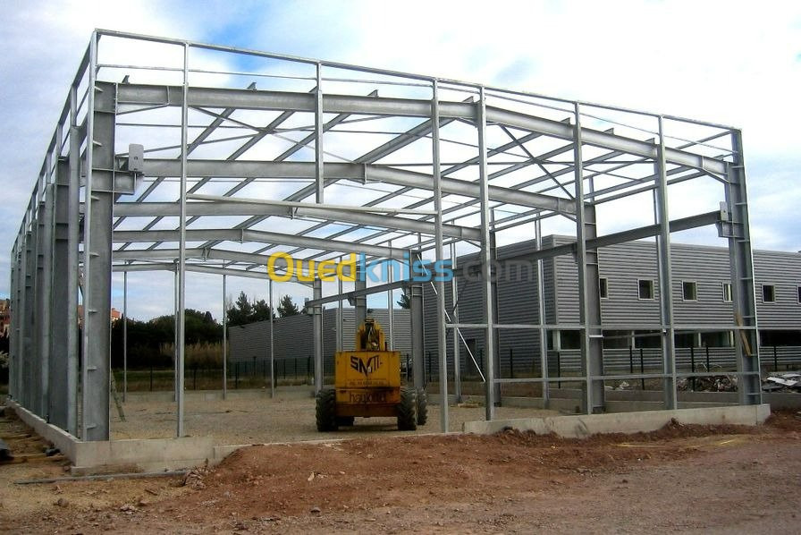 construction en charpente métallique 