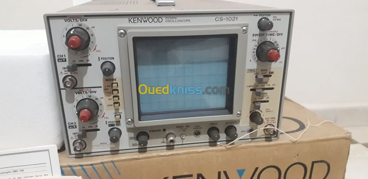 Oscilloscope 20MHz 