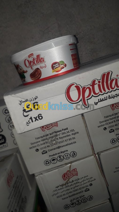 Chocolat Tablette Optilla – kaouafood